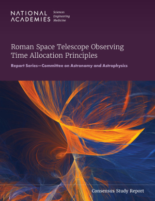 Imagen de portada: Roman Space Telescope Observing Time Allocation Principles 9780309694506