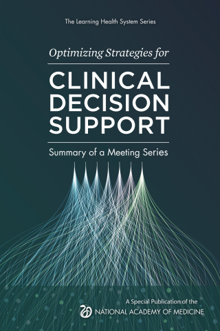Cover image: Optimizing Strategies for Clinical Decision Support 9780309705578