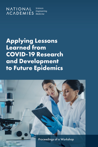 Titelbild: Applying Lessons Learned from COVID-19 Research and Development to Future Epidemics 9780309707848