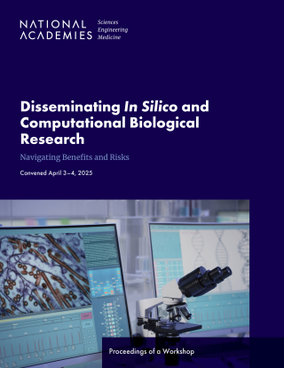 Titelbild: Disseminating In Silico and Computational Biological Research 9780309994323
