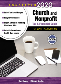 Cover image: Zondervan 2020 Church and Nonprofit Tax and Financial Guide 9780310588788