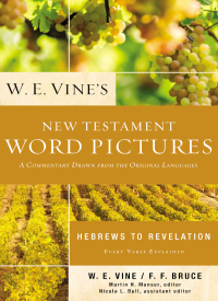Cover image: W. E. Vine's New Testament Word Pictures: Hebrews to Revelation 9780310154082