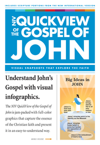 Cover image: NIV, QuickView of the  Gospel of John 9780310421436