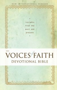Cover image: NIV, Voices of Faith Devotional Bible 9780310441014