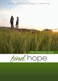 Cover image: NIV, Find Hope: VerseLight Bible 9780310441946