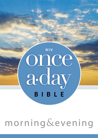 Cover image: NIV, Once-A-Day:  Morning and Evening Bible 9780310440963