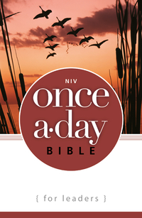Cover image: NIV, Once-A-Day:  Bible for Leaders 9780310442431