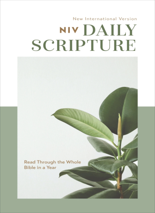 Cover image: NIV, Daily Scripture 9780310462200