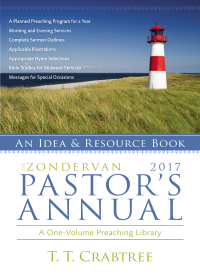 Cover image: The Zondervan 2017 Pastor's Annual 9780310493983