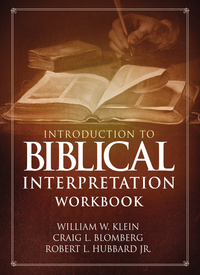Cover image: Introduction to Biblical Interpretation Workbook 9780310536680