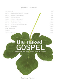 Imagen de portada: The Naked Gospel 9780310293064