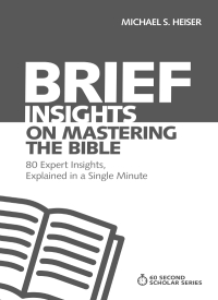 Cover image: Brief Insights on Mastering the Bible 9780310566601