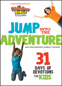 Cover image: Jump into the Adventure: 31 Days of Devotions for Kids 9780310752295