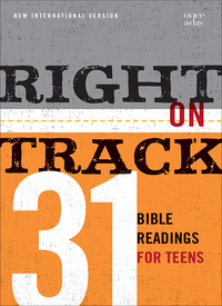 Cover image: Right on Track: 31 Bible Readings for Teens 9780310752431