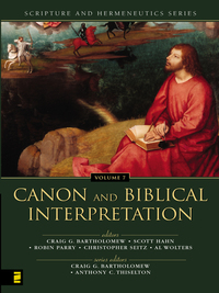 Cover image: Canon and Biblical Interpretation 9780310523291