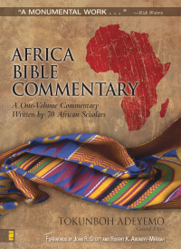 Cover image: Africa Bible Commentary 9780310264736
