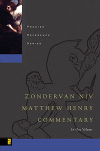 Cover image: Zondervan NIV Matthew Henry Commentary 9780310260400