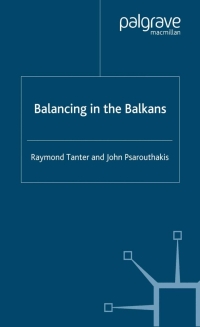 صورة الغلاف: Balancing in the Balkans 9780333765135