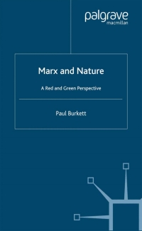 Cover image: Marx and Nature 9780333765074