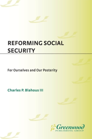 Cover image: Reforming Social Security 1st edition