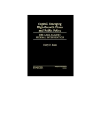 Omslagafbeelding: Capital, Emerging High-Growth Firms and Public Policy 1st edition