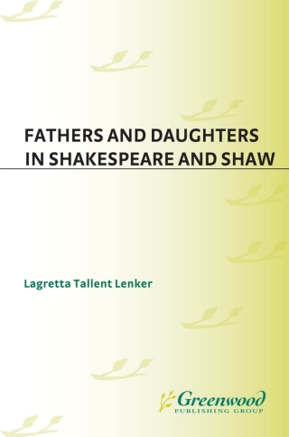 Imagen de portada: Fathers and Daughters in Shakespeare and Shaw 1st edition