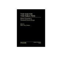 Cover image: The War for the Public Mind 1st edition