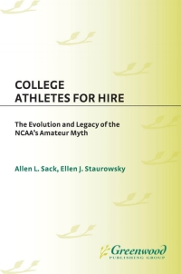 Cover image: College Athletes for Hire 1st edition