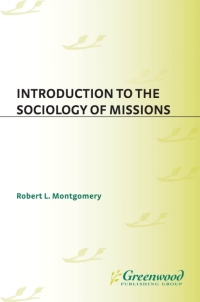 Imagen de portada: Introduction to the Sociology of Missions 1st edition