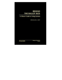 Cover image: Behind the Ballot Box 1st edition