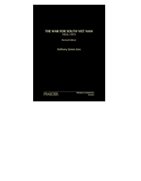 Cover image: The War for South Viet Nam, 1954-1975 2nd edition