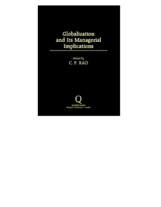 Cover image: Globalization and Its Managerial Implications 1st edition