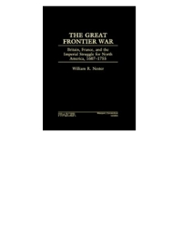 Cover image: The Great Frontier War 1st edition