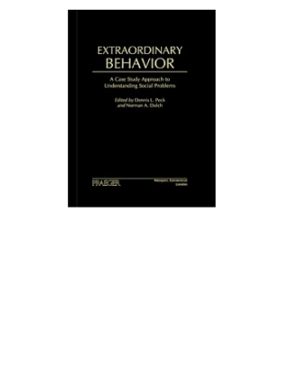 Imagen de portada: Extraordinary Behavior 1st edition 9780275970154