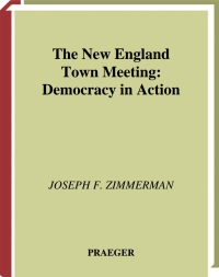 Imagen de portada: The New England Town Meeting 1st edition