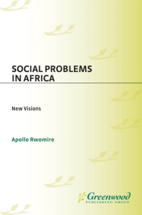 Imagen de portada: Social Problems in Africa 1st edition