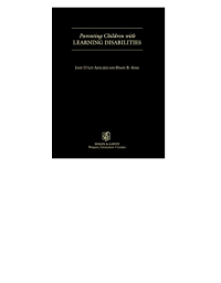Imagen de portada: Parenting Children with Learning Disabilities 1st edition