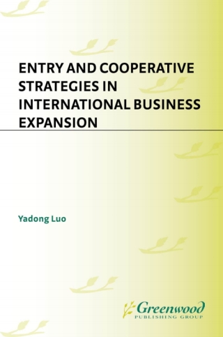 Titelbild: Entry and Cooperative Strategies in International Business Expansion 1st edition