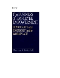 Imagen de portada: The Business of Employee Empowerment 1st edition