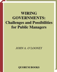 Cover image: Wiring Governments 1st edition