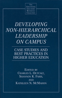 Titelbild: Developing Non-Hierarchical Leadership on Campus 1st edition