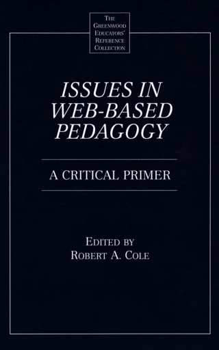 Cover image: Issues in Web-Based Pedagogy 1st edition