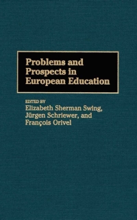 Cover image: Problems and Prospects in European Education 1st edition