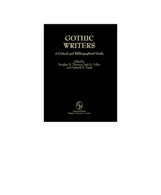 Imagen de portada: Gothic Writers 1st edition 9780313305009