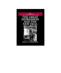 صورة الغلاف: The Great Depression and the New Deal 1st edition