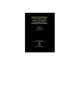 Titelbild: Events That Changed America Through the Seventeenth Century 1st edition