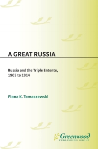 Cover image: A Great Russia 1st edition