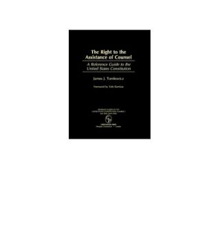 Titelbild: The Right to the Assistance of Counsel 1st edition