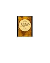 Cover image: Human Diet 1st edition