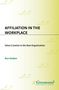 Titelbild: Affiliation in the Workplace 1st edition